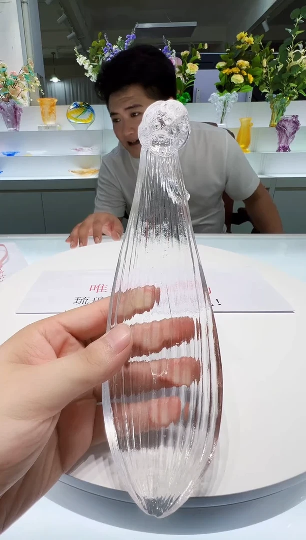 琉璃手工艺品祥*古法琉璃香插摆件