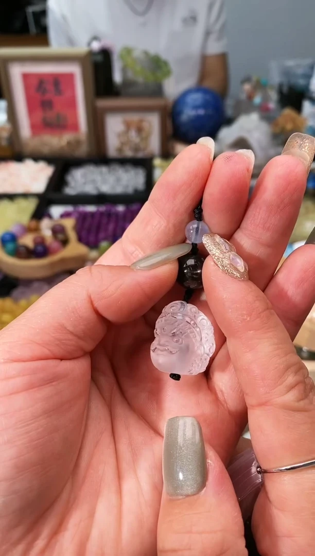 未镶嵌颈饰水晶26a多样性发其一/6.23/1个