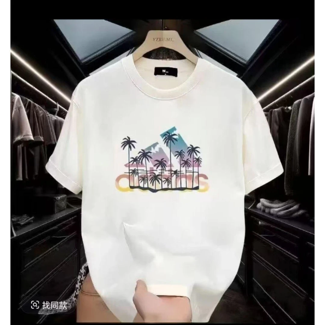 【一折粉丝福利】潮牌男女同款圆领百搭T恤