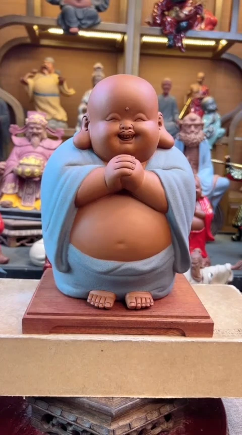 紫砂茶宠器闵茶宠摆件