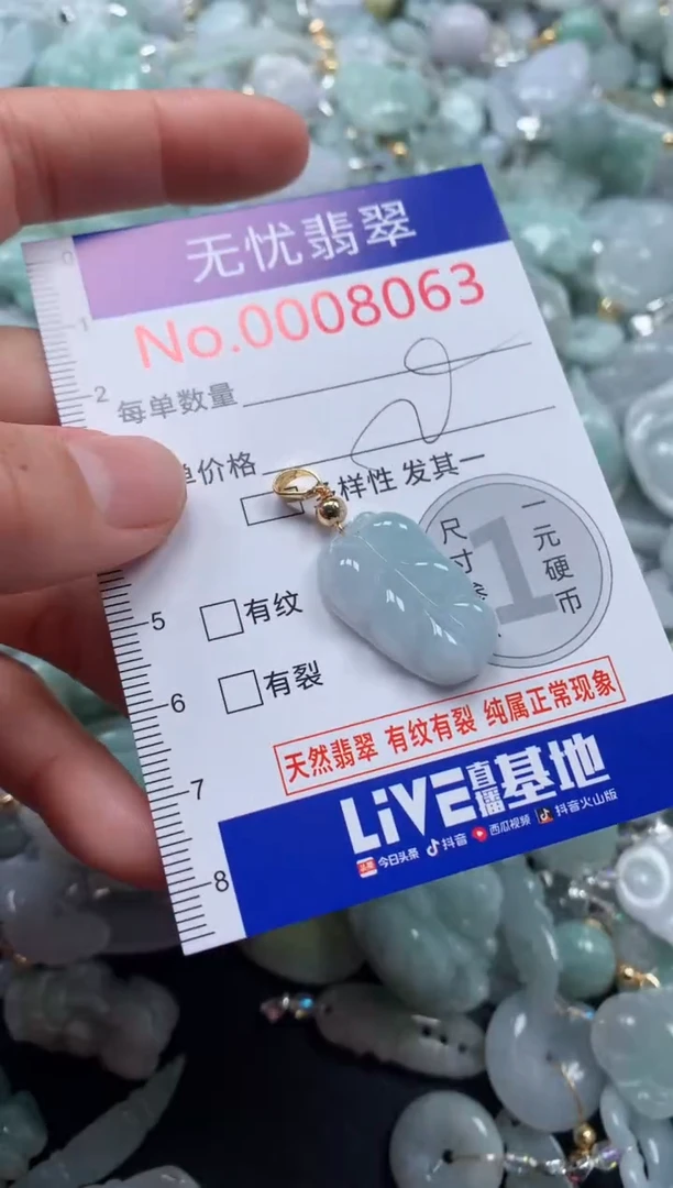 颈饰未镶嵌翡翠8063