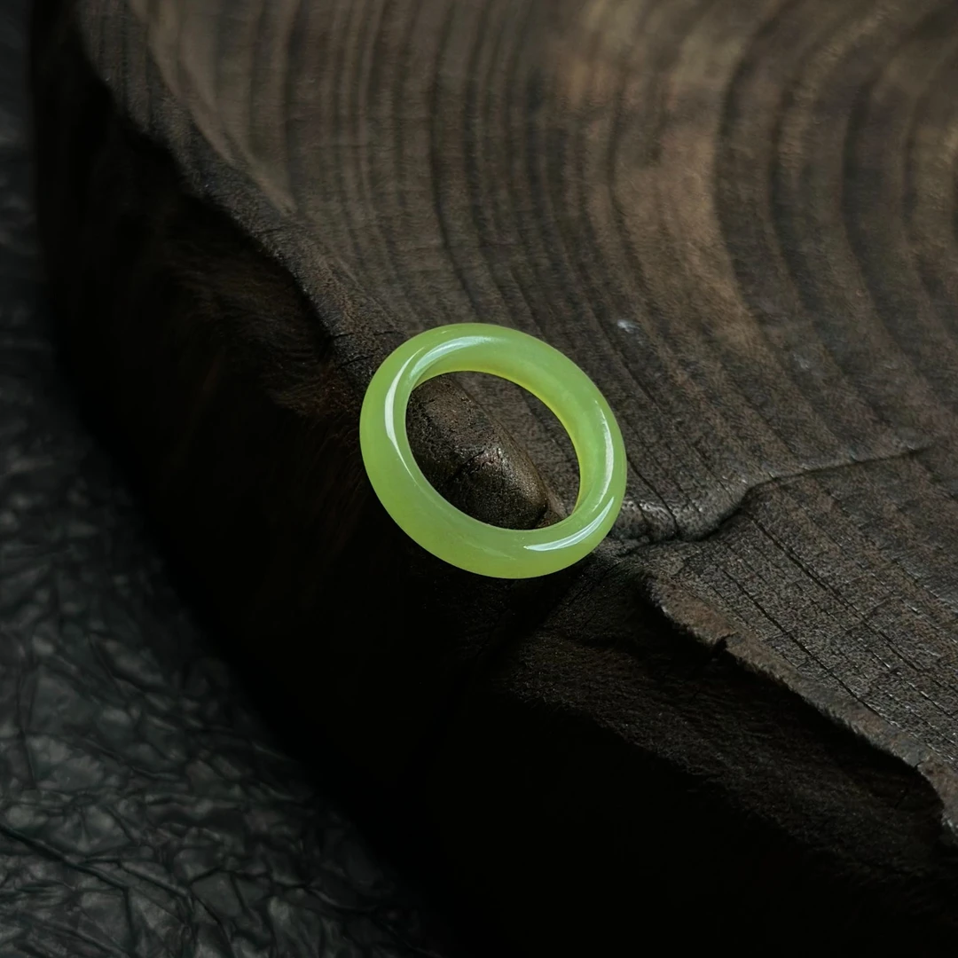 【新疆若羌黄口】和田玉戒圈-GG1261-MQ|BHT1