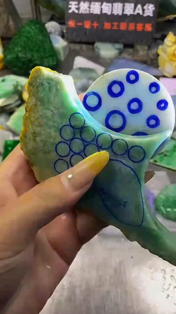 未镶嵌挂件翡翠天然缅甸翡翠A货620