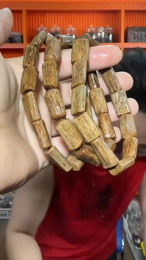 沉香手串59号沉水斯里兰卡红土多样性发一