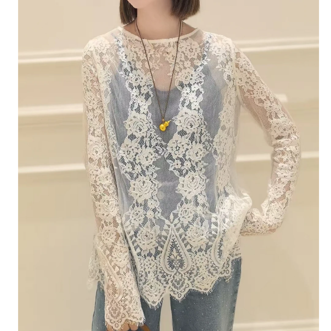 【梦幻轻纱】墨墨家高定前后两穿梦幻系例定位蕾丝上衣