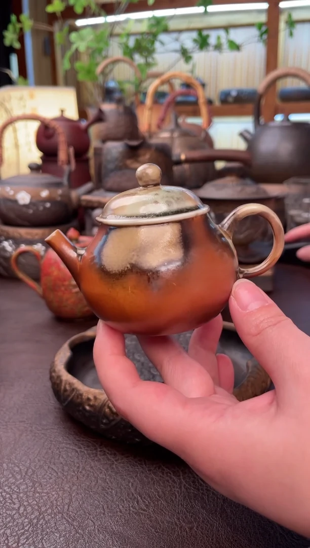 【闪购商品】瓷片瓷野粗陶茶具