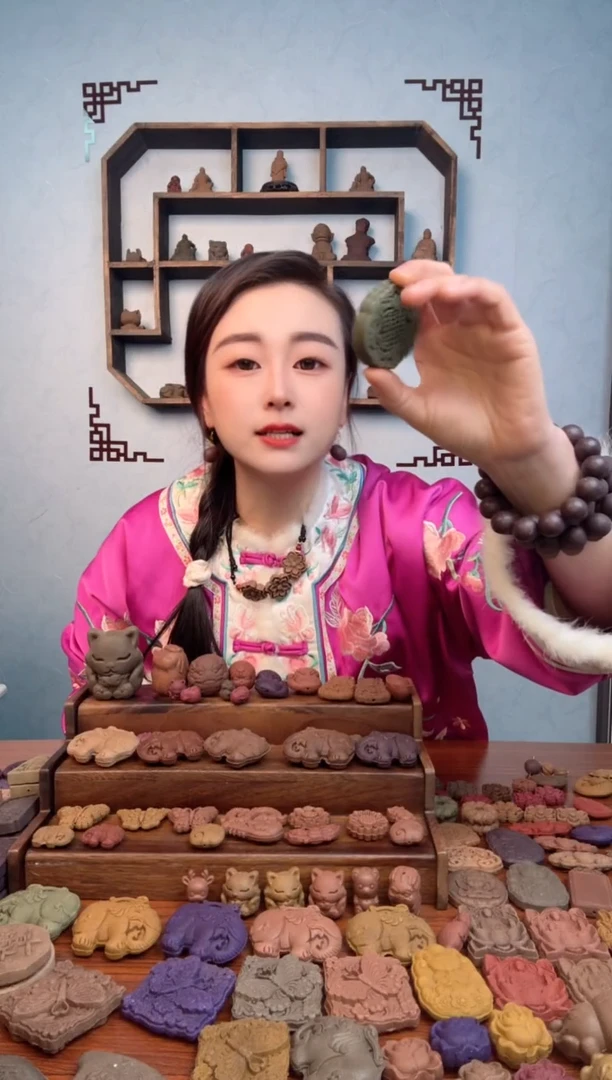 【闪购商品】泥塑茉莉清茶算盘
