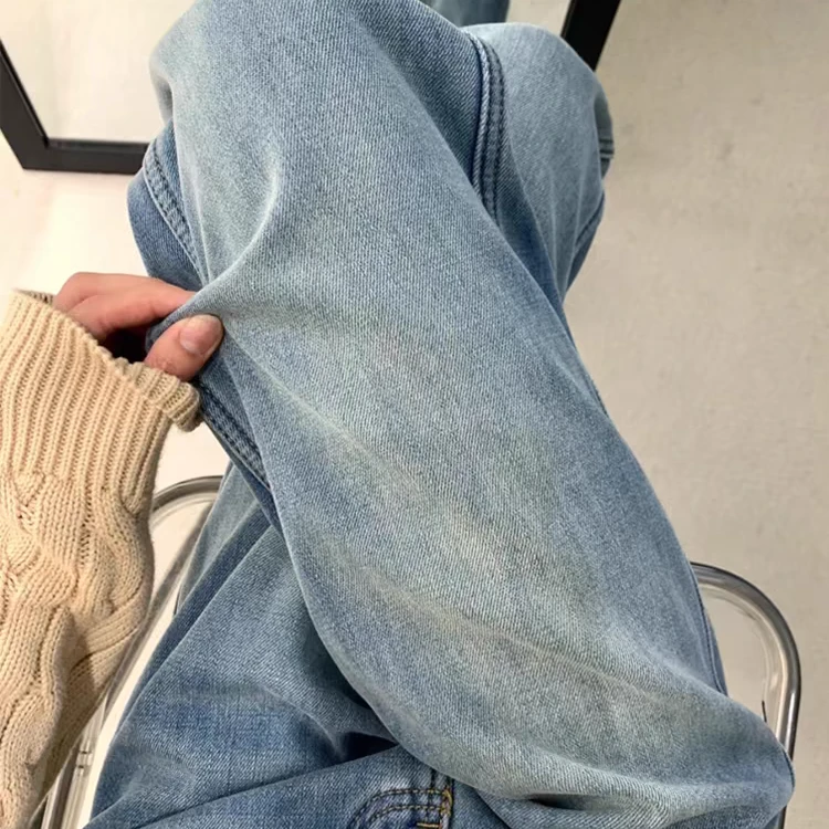 【清仓】81151（加绒牛仔裤）蓝色牛仔裤时尚百搭