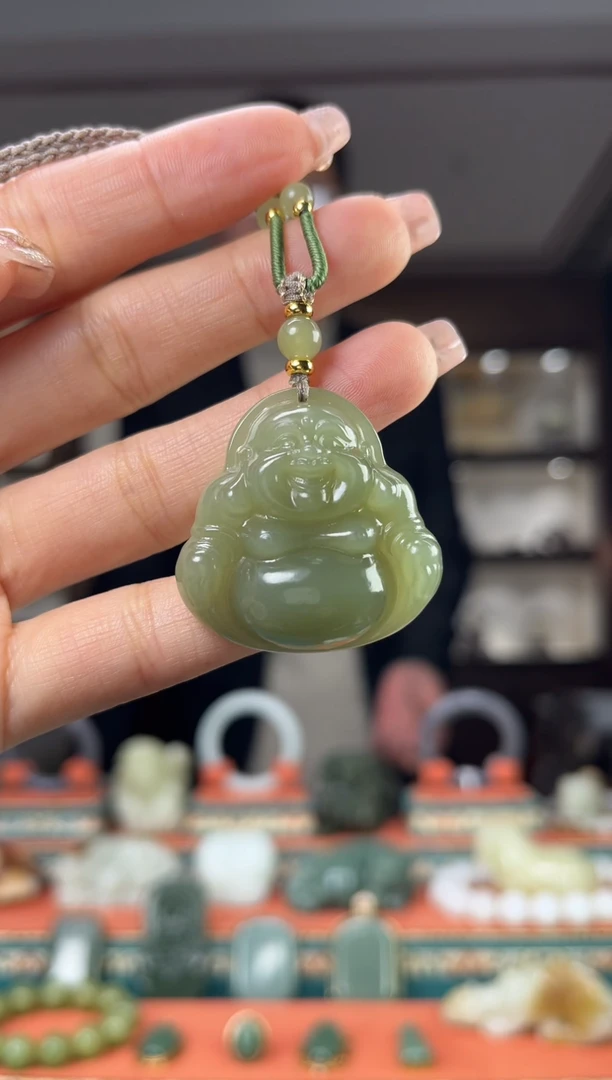 【闪购商品】和田玉颈饰未镶嵌佩佩35mm左右