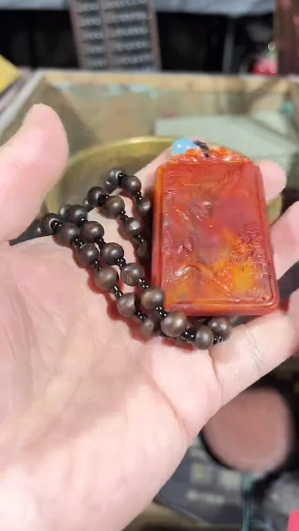 【闪购商品】滴血莲花菩提吊坠1