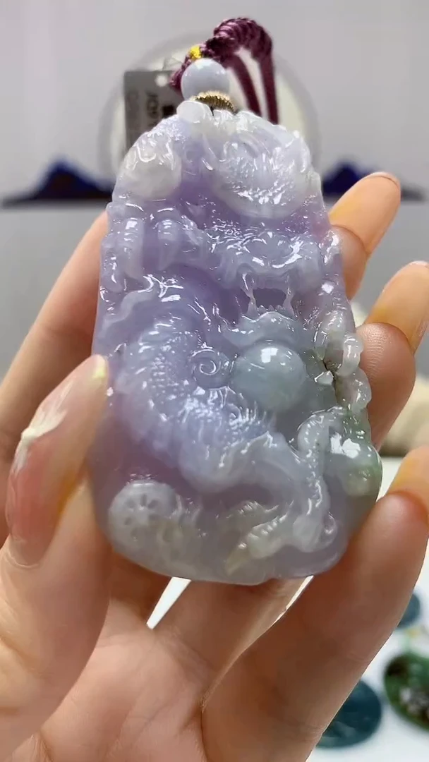 【闪购商品】定制翡翠未镶嵌0405DD-毛货挂件9