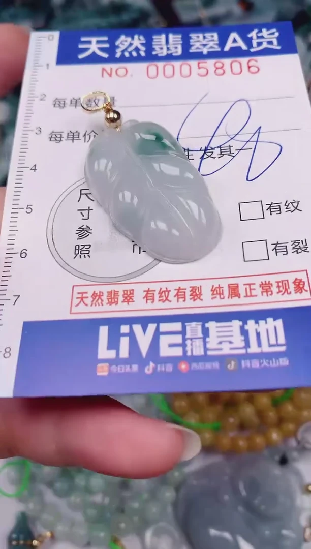 颈饰未镶嵌翡翠00005806