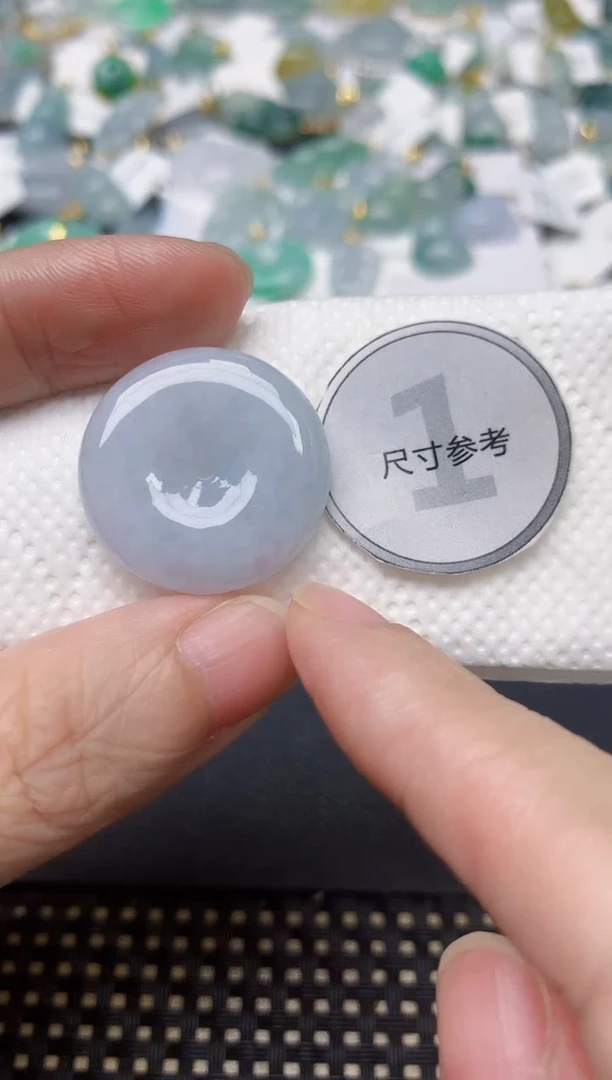 颈饰未镶嵌翡翠天然缅甸A货翡翠