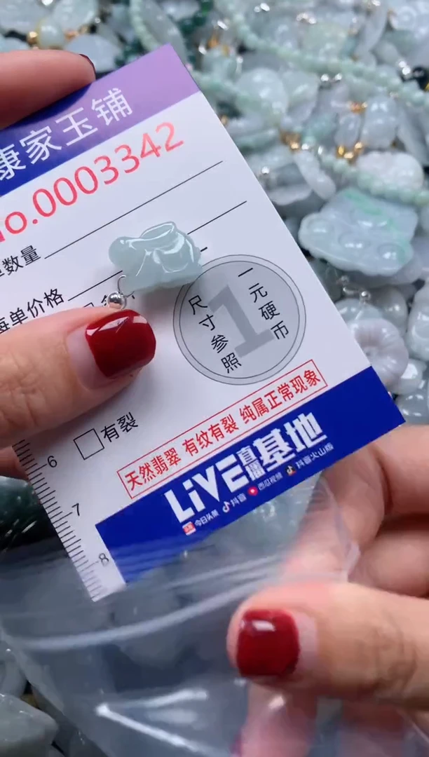 颈饰未镶嵌翡翠3342
