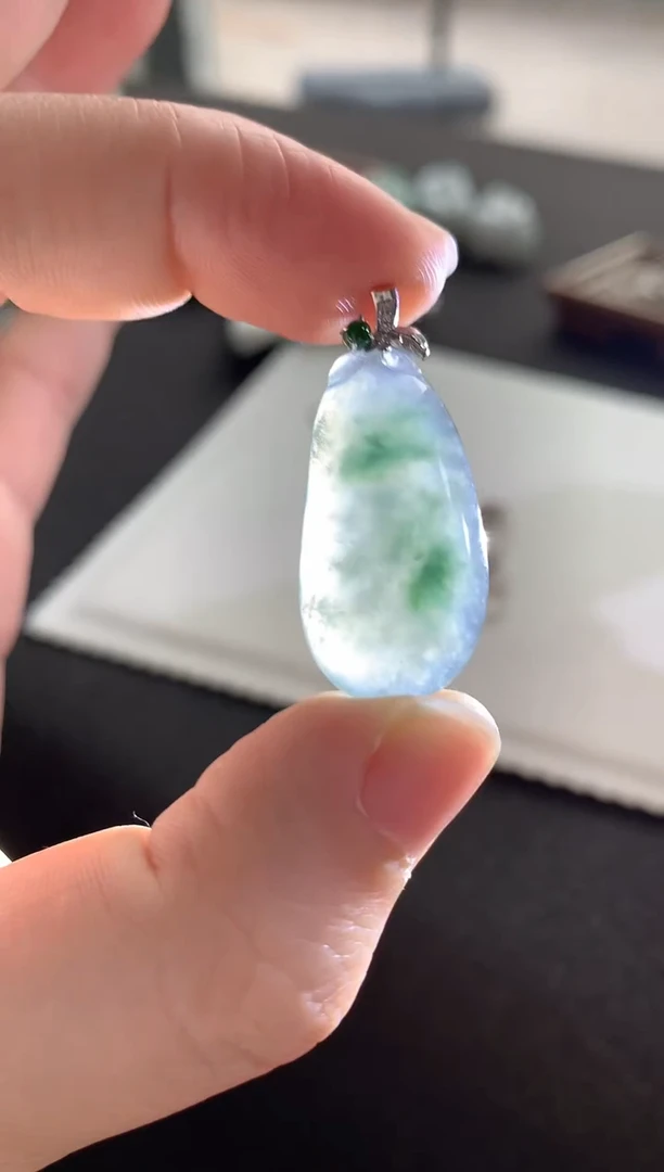 未镶嵌挂件翡翠瓜瓜F1578-30