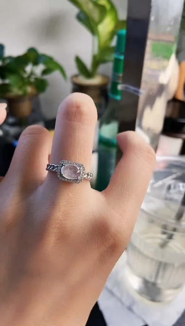 银S925镶嵌戒指翡翠12