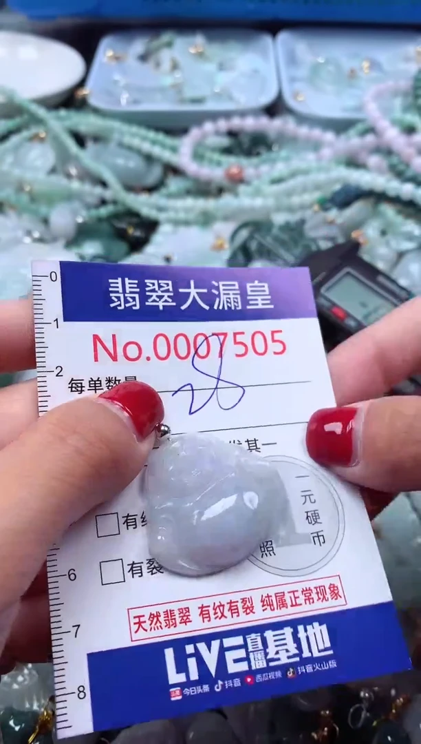 颈饰未镶嵌翡翠7505