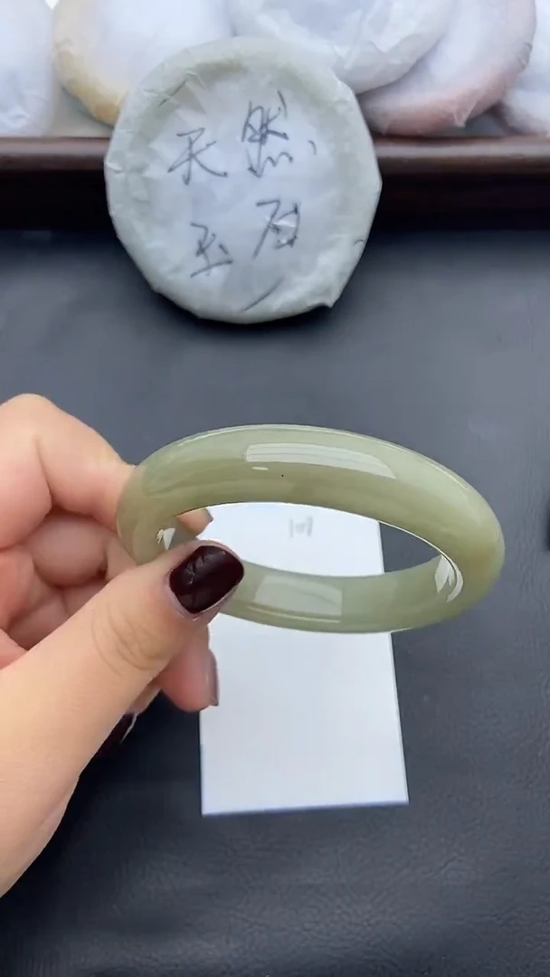 未镶嵌手镯石英质玉108+56/57