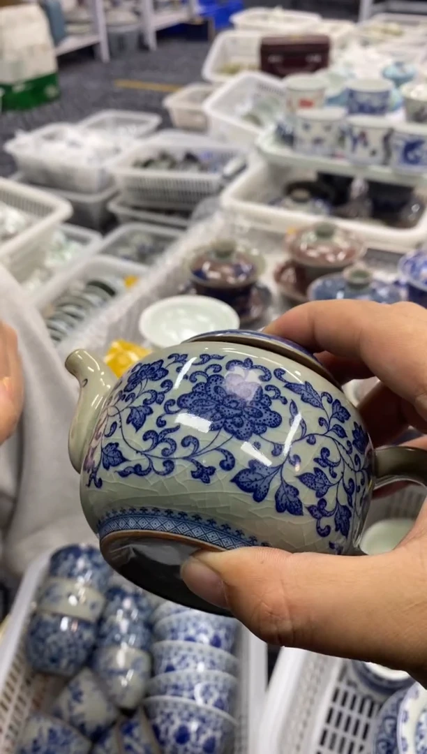 摆件陶景德陶瓷茶具容量约160