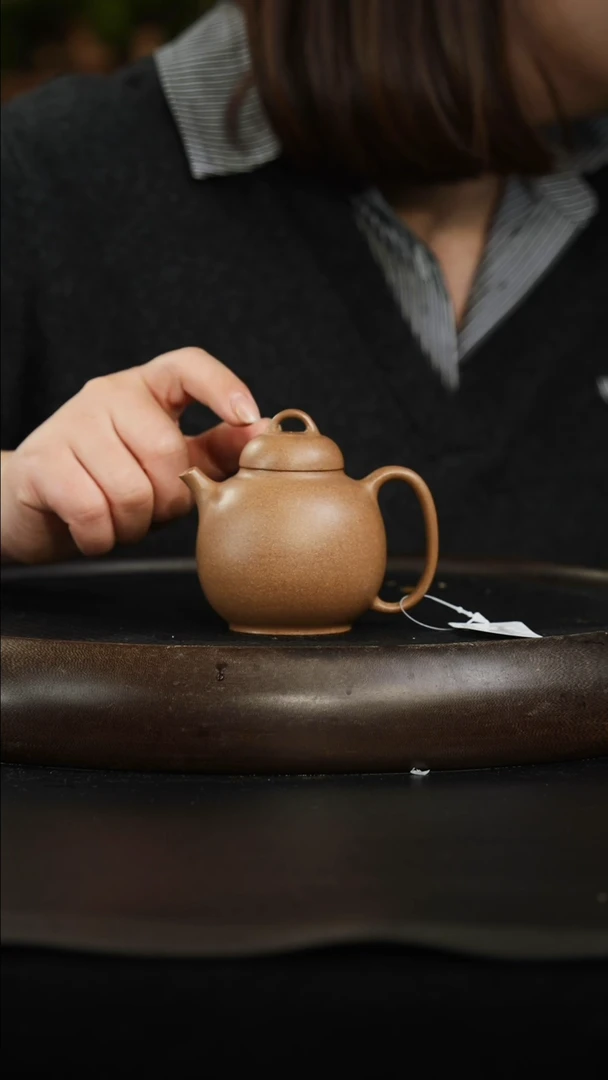 茶壶紫砂桃花泥 180cc左右