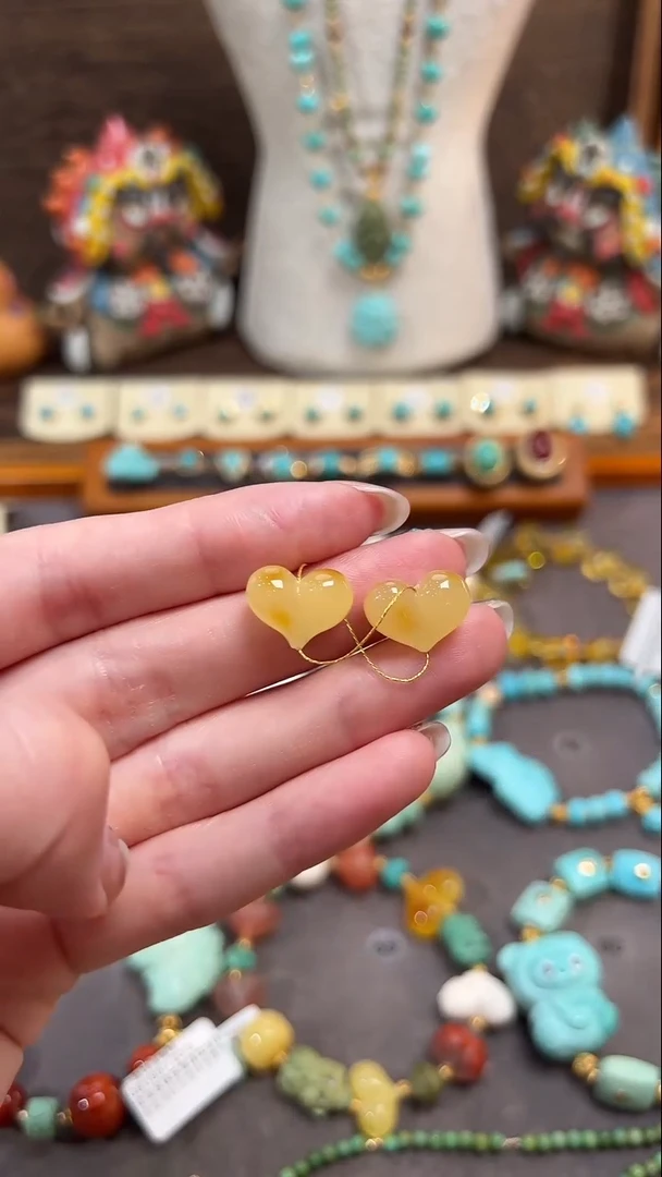 未镶嵌蜜蜡裸石蜜蜡配饰