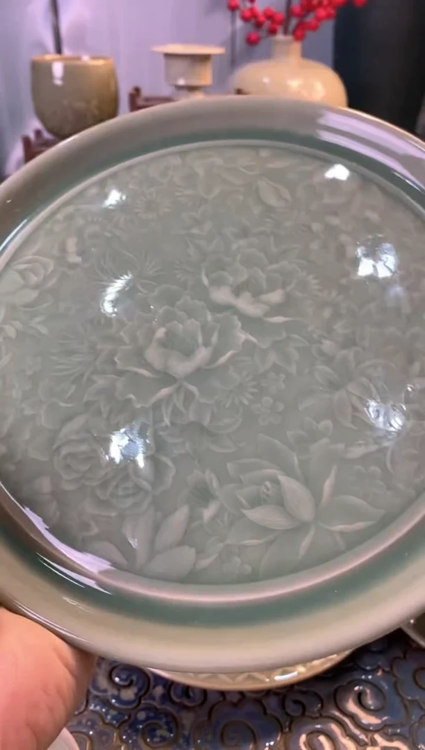 其他微瑕 百花壶承 特价处理 一个