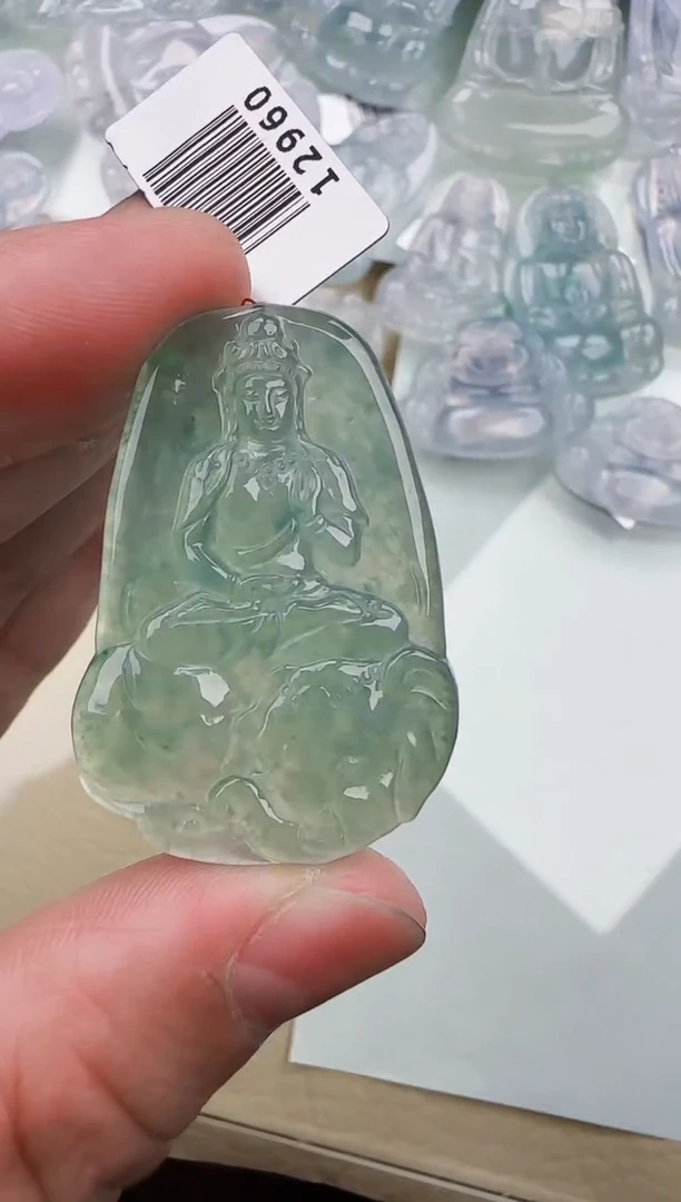 颈饰未镶嵌翡翠缅甸翡翠a货