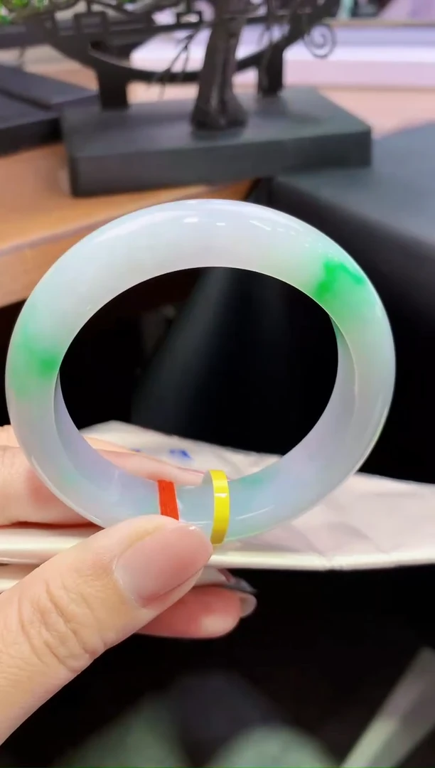 未镶嵌手镯翡翠k300天然缅甸A货翡翠54正圈