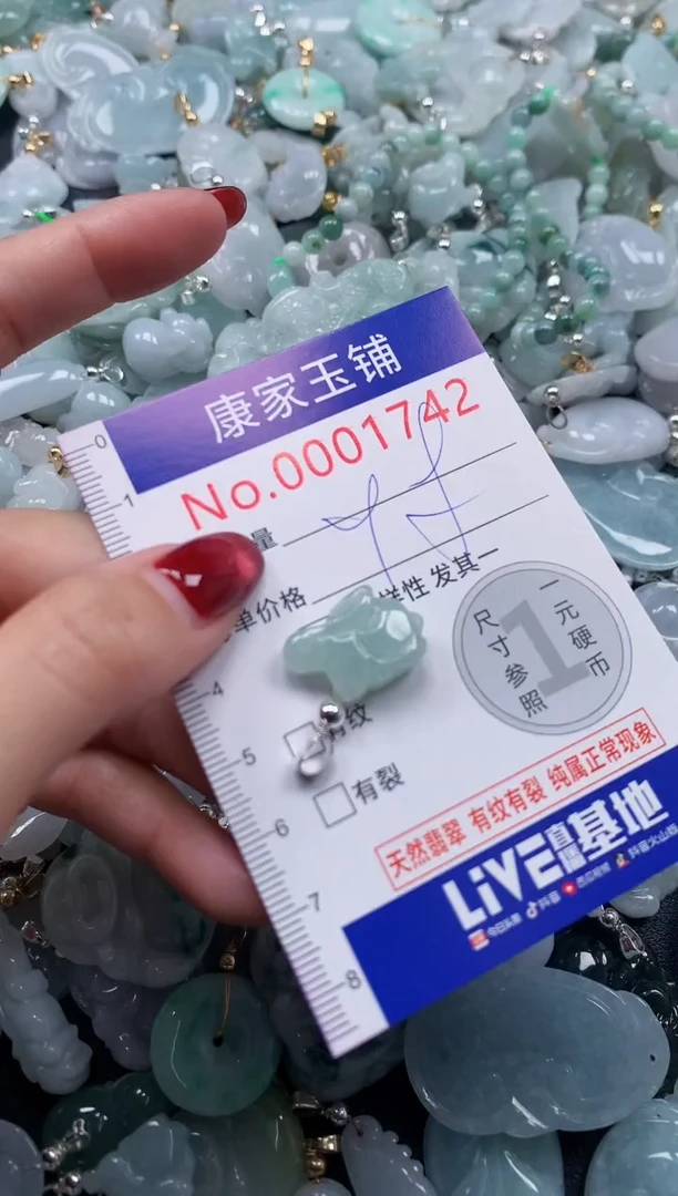 颈饰未镶嵌翡翠1742