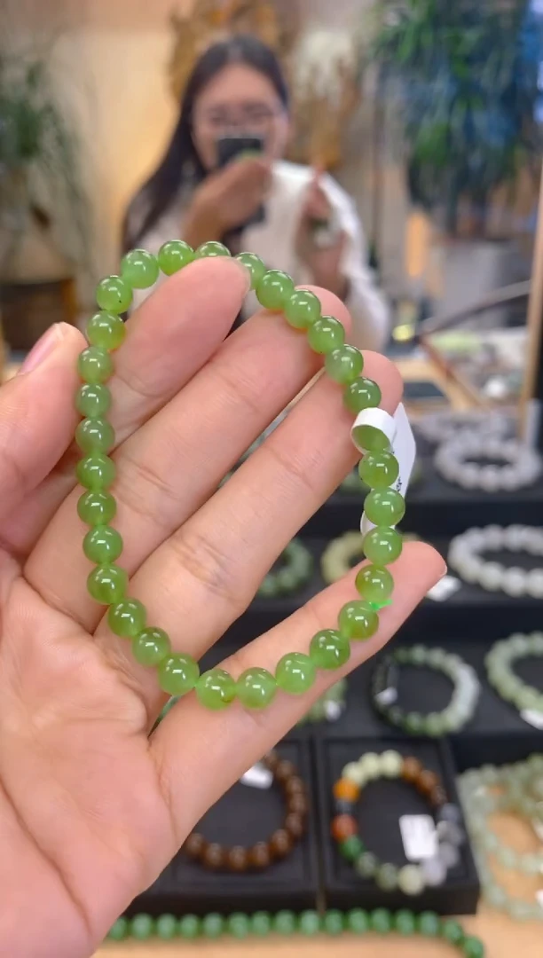 未镶嵌手串和田玉卡6