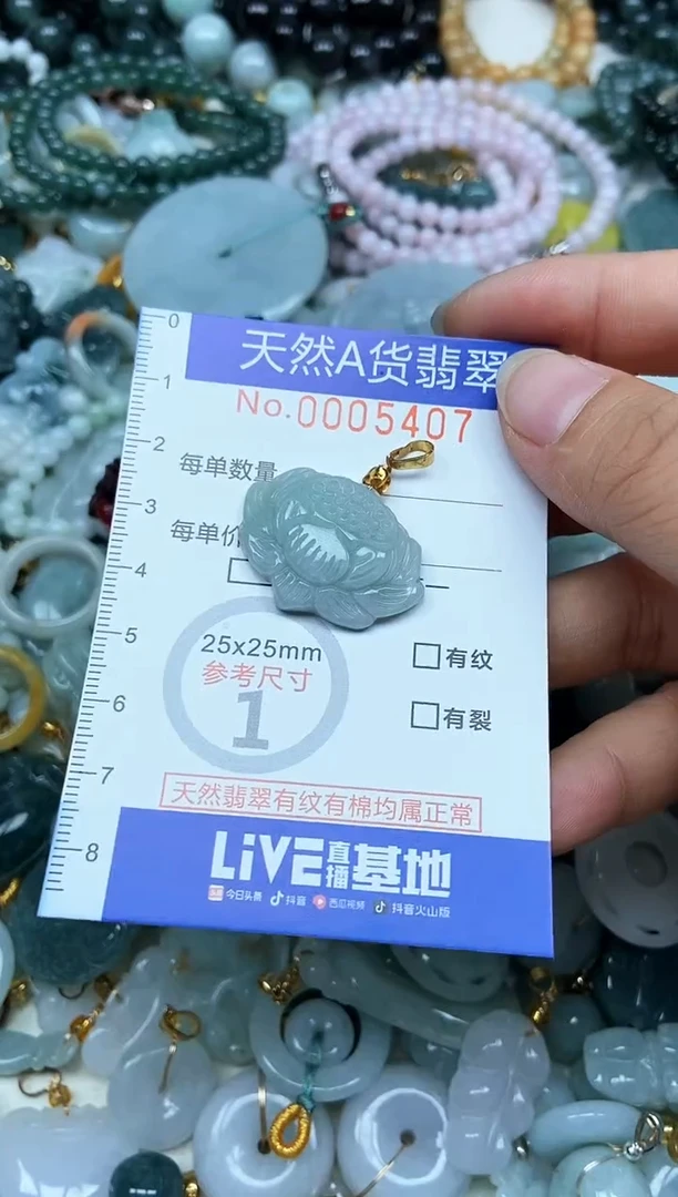 翡翠未镶嵌吊坠(不含链)翡翠