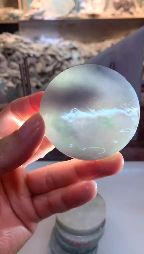 裸石翡翠0朗0翡翠珠宝937随机