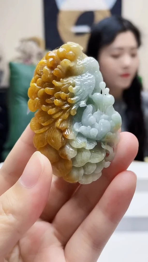 未镶嵌定制翡翠吊坠56