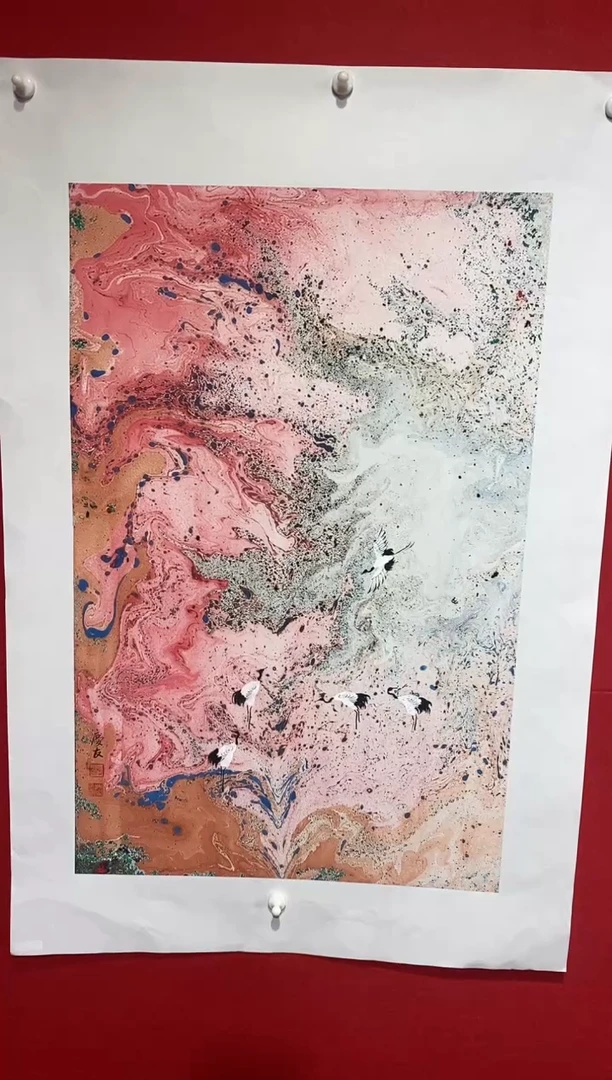 【闪购商品】国画LQY3076洋李庆友老师