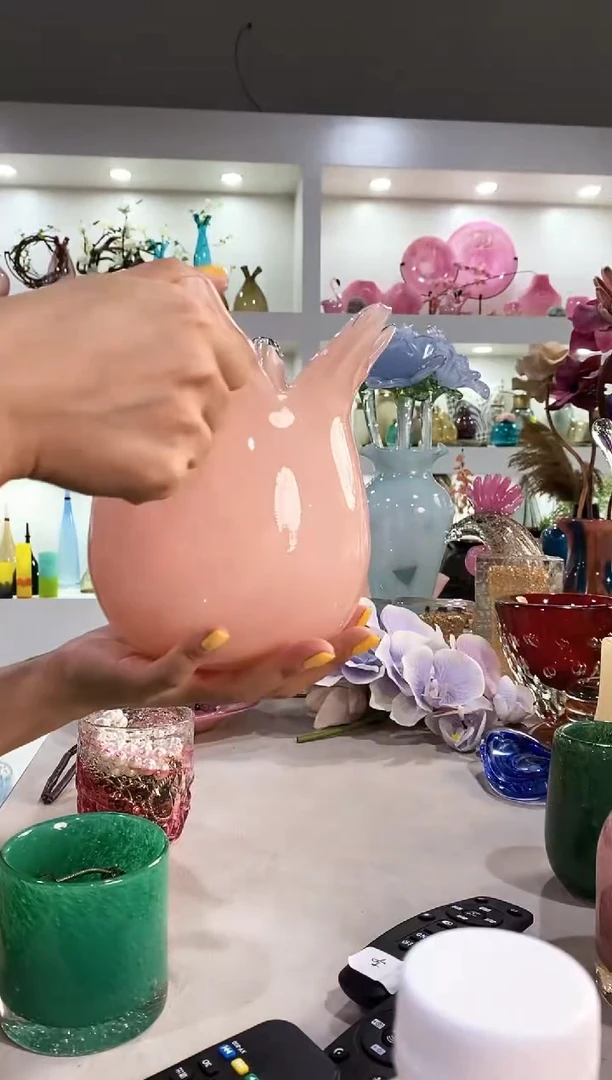 慕忆家手作琉璃花瓶