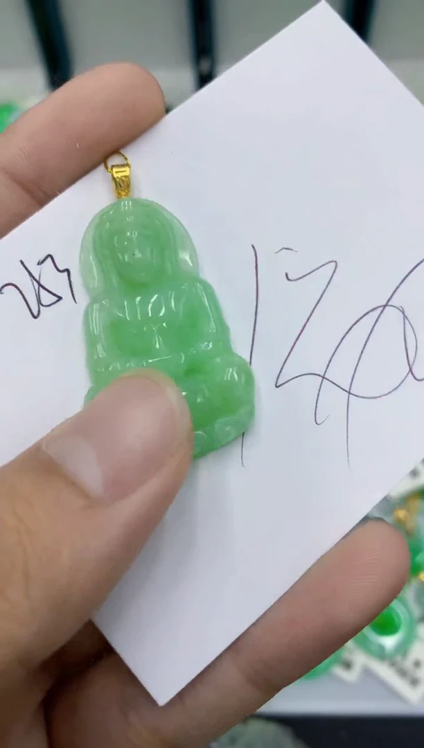 翡翠未镶嵌颈饰号链接1111111