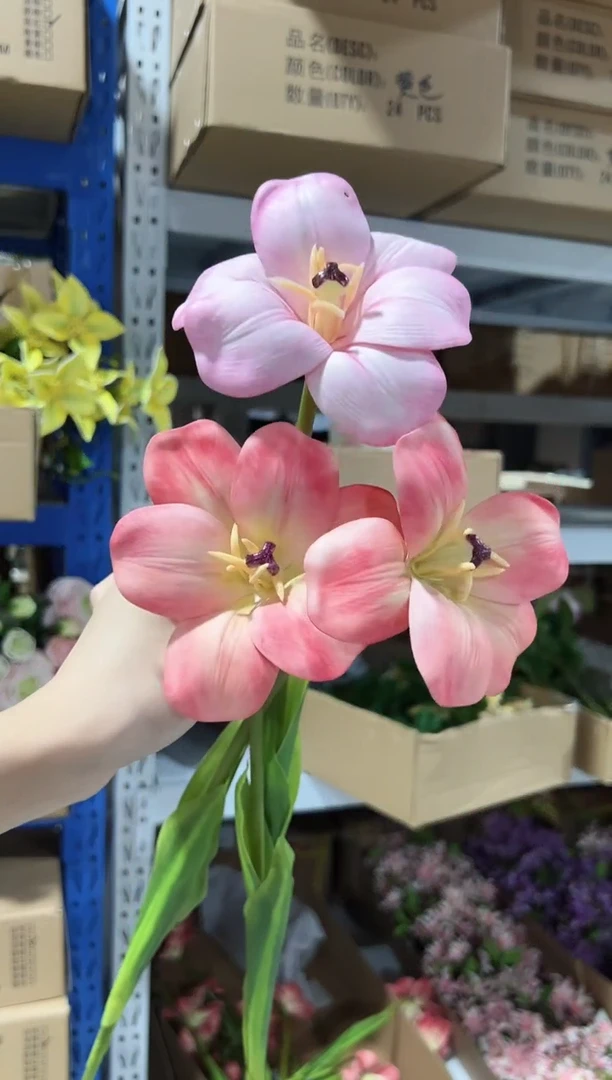 2枝橘色1枝粉色布朗尼（瑕疵不售后）