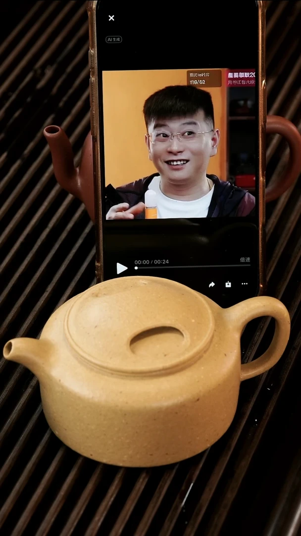 茶壶绿泥本山绿泥微瑕牛盖莲子