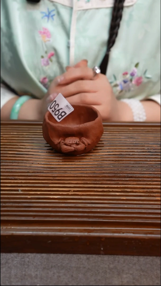 万古烧粗陶手工手做茶具