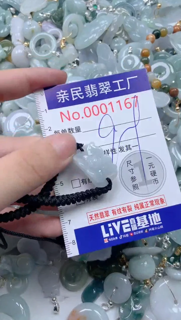 颈饰未镶嵌翡翠1167