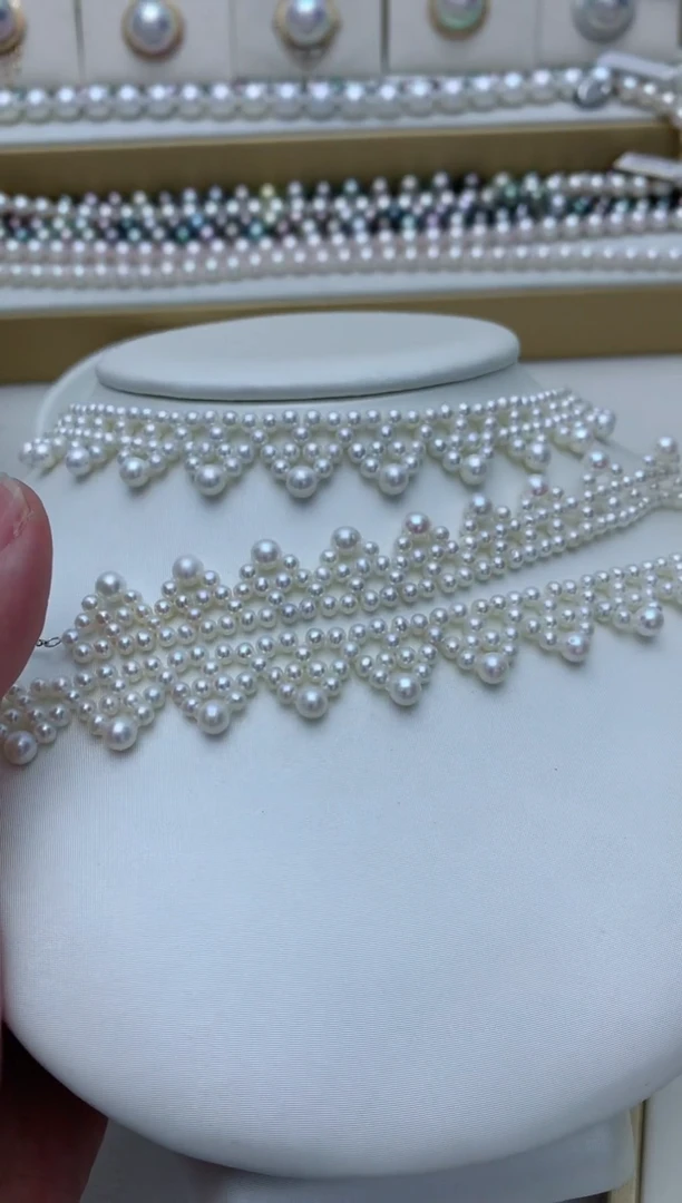 淡水珍珠未镶嵌项链q107 多样性发其一