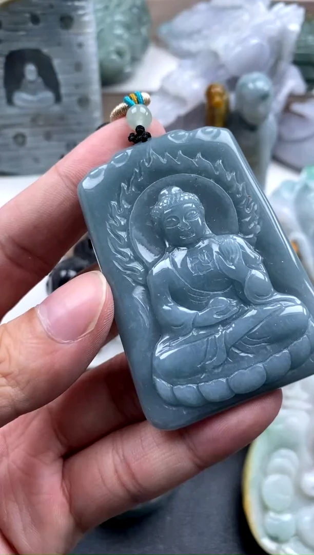 吊坠(不含链)未镶嵌翡翠1
