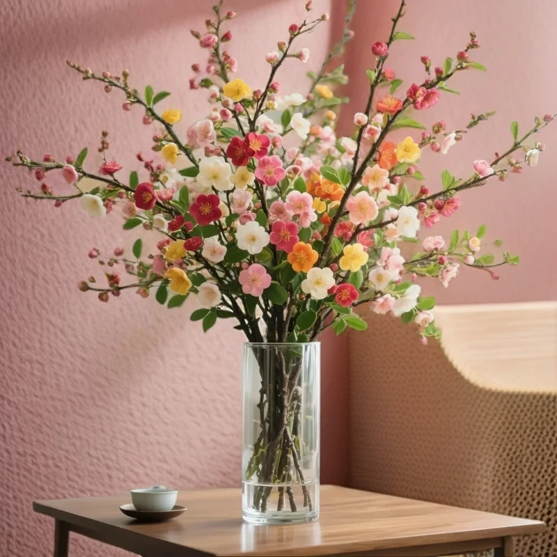 干枝【遇水开花】鲜枝浓香型水培梅花枝耐寒花卉绿植懒人好养带花苞