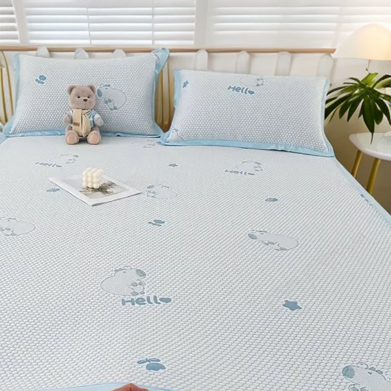 【工厂直清】冰心豆豆凉席防滑透气凉感