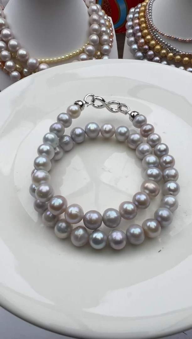 淡水珍珠未镶嵌颈饰1