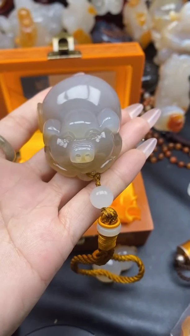 【闪购商品】玛瑙/玉髓颈饰未镶嵌ll