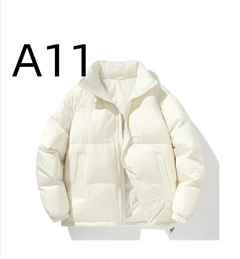 编号【A11】2025冬季新款免洗加厚保暖气质连帽白鸭绒羽绒服
