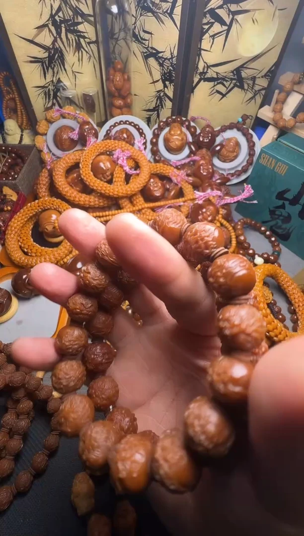 手串橄榄核@*天2条钟馗