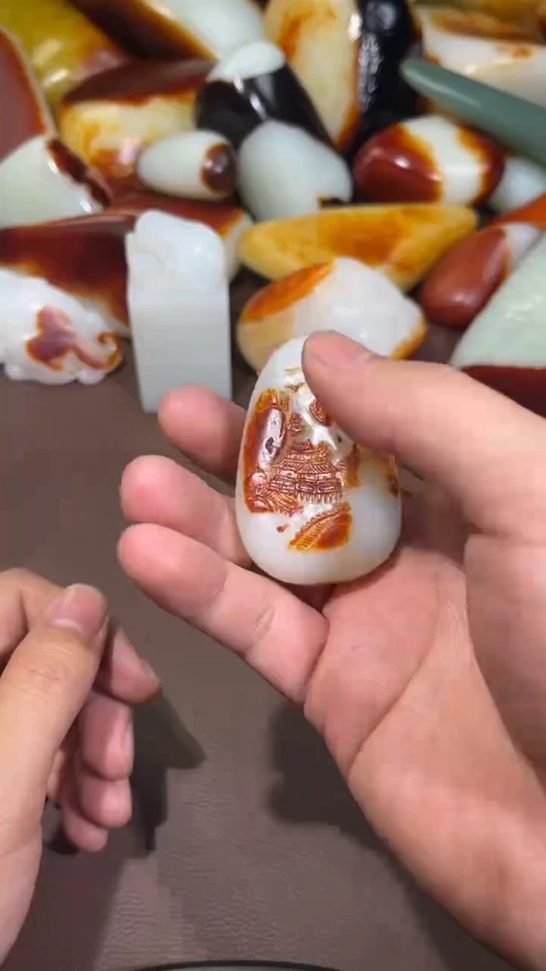 吊坠(不含链)未镶嵌和田玉锋*吊坠