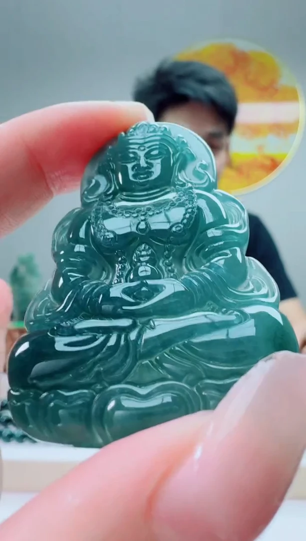 翡翠未镶嵌颈饰多样性随机发其一